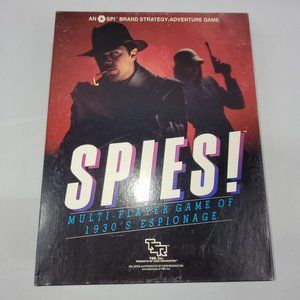 Spies! Vintage 1985 RPG Espionage Game by TSR